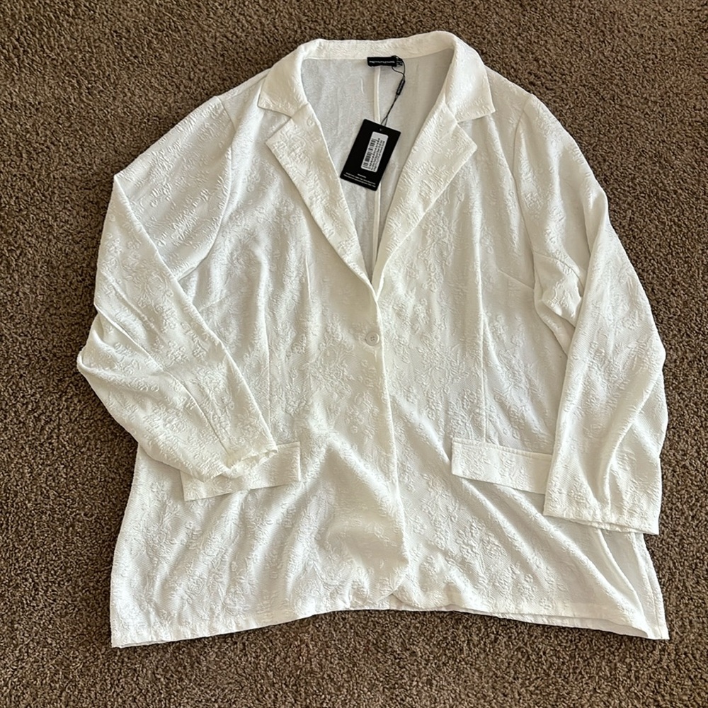Pretty Little Thing Textured Blazer